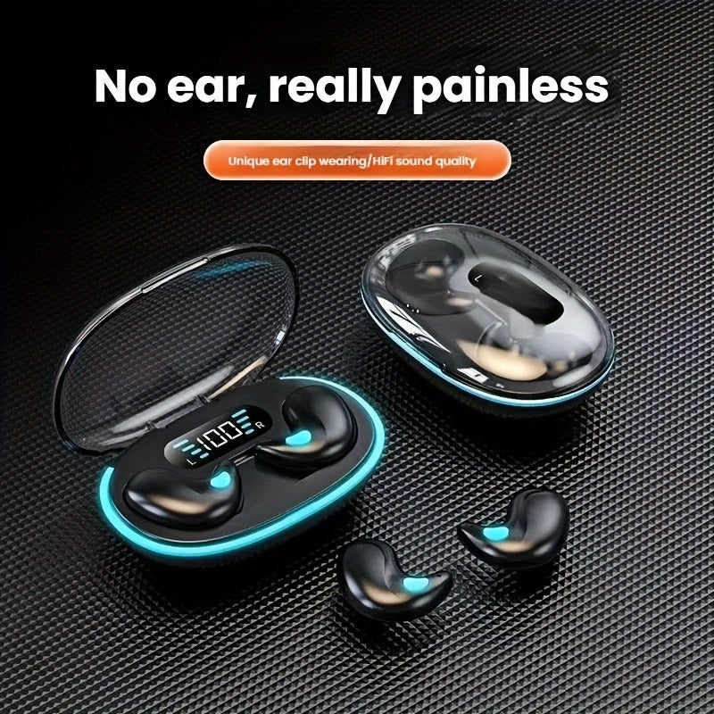 PETO X55 Sleep Earbuds - Comfortable, Wireless & Portable for Music, Gaming & Relaxation - Image 4