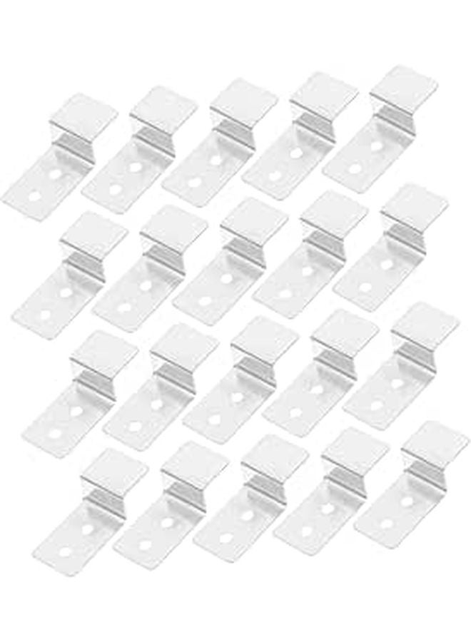 20Pcs Picture Frame Clips for Table Top Secure Mounting Versatile Photo Frame Hardware Accessory - Image 1
