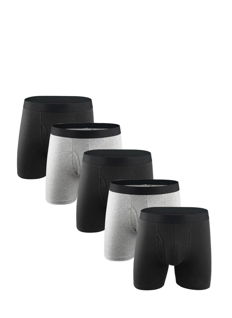 Y&D - Natural Feelings Mens Boxer Shorts Soft Cotton Men Pack Breathable Underwear Briefs   size  S - Image 1