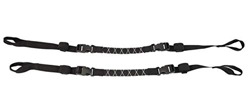 WILD HEART Quick install and remove straps 4+2 heavy duty straps (black straps) - Image 1