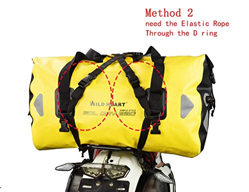 WILD HEART Quick install and remove straps 4+2 heavy duty straps (black straps) - Image 5