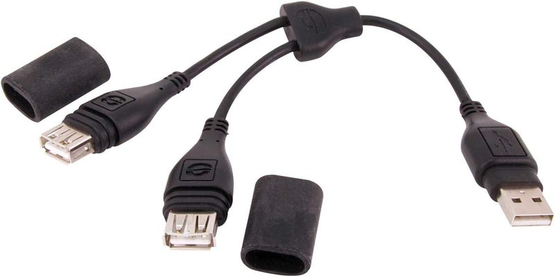 Tecmate OptiMate O110 Weatherproof USB 2 Into 1 Splitter Lead - Image 5