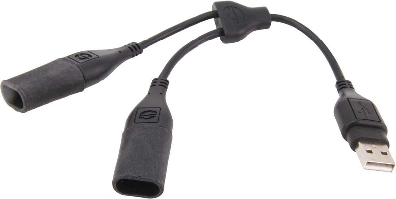 Tecmate OptiMate O110 Weatherproof USB 2 Into 1 Splitter Lead - Image 2