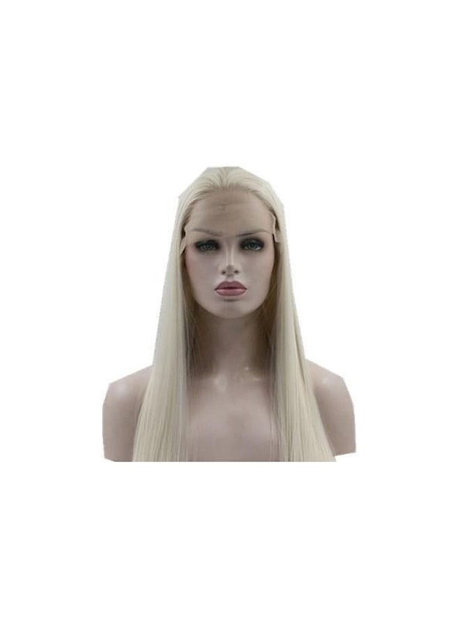 نيبمينينت Synthetic Hair Wig White