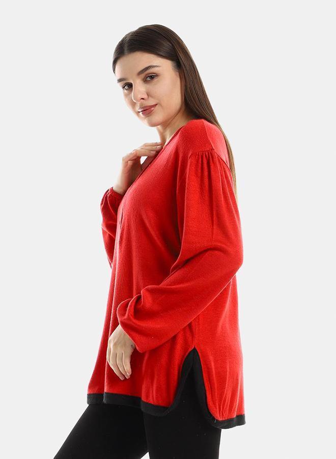 kady Jamila Women Upper Buttoned Long Sleeves Top - Image 2