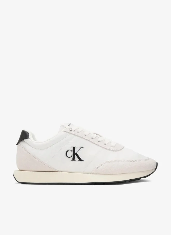 Calvin Klein Essential Retro Mixed Texture Trainers