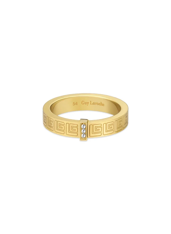 غاي لاروش Audrey Gold Finger Ring for Women