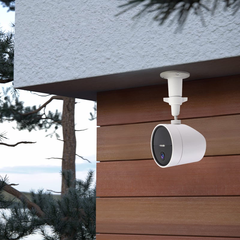 UYODM 2 Pack Wall Mount Holder Compatible with SimpliSafe Outdoor Security Camera, 360Â°Rotation Security Bracket with 1/4 Screw Thread , Camera Not Included (White) - Image 5