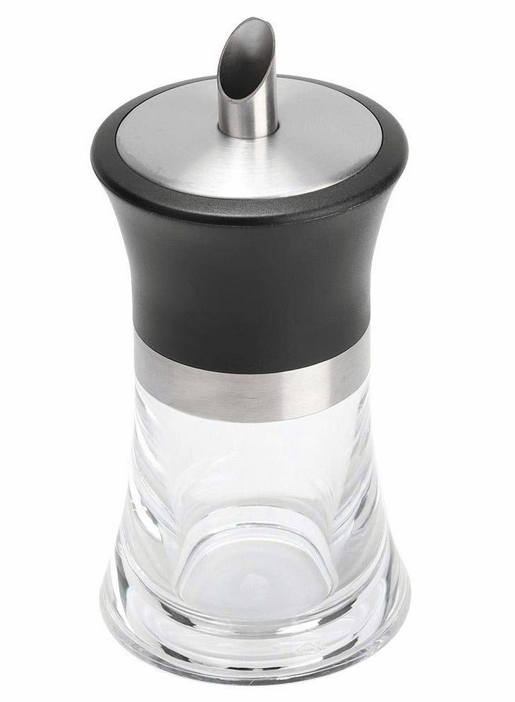 Airtight Plastic Sugar Dispenser & Spice Storage Jar, Clear 100ml Pourer for Kitchen Organization - Image 1