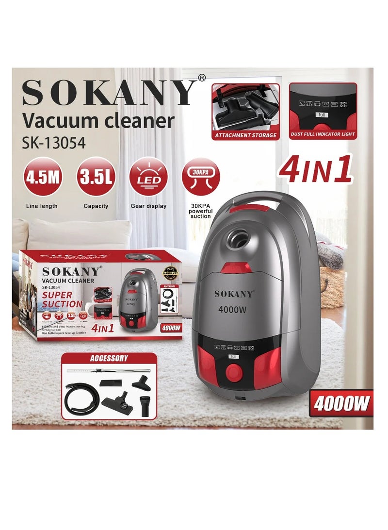 سوكاني SK-13054 مكنسه كهربائيه 3.5لتر 4000وات  - Image 2