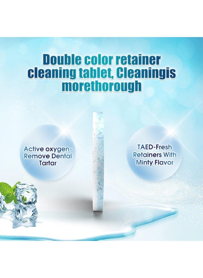 Y-Kelin Retainer Cleaner, Mouth Guard Cleaning Tablets - Remove & Clear Stains from Dental Appliances - in 3 Minutes (Mint,36 PCS) - Image 3