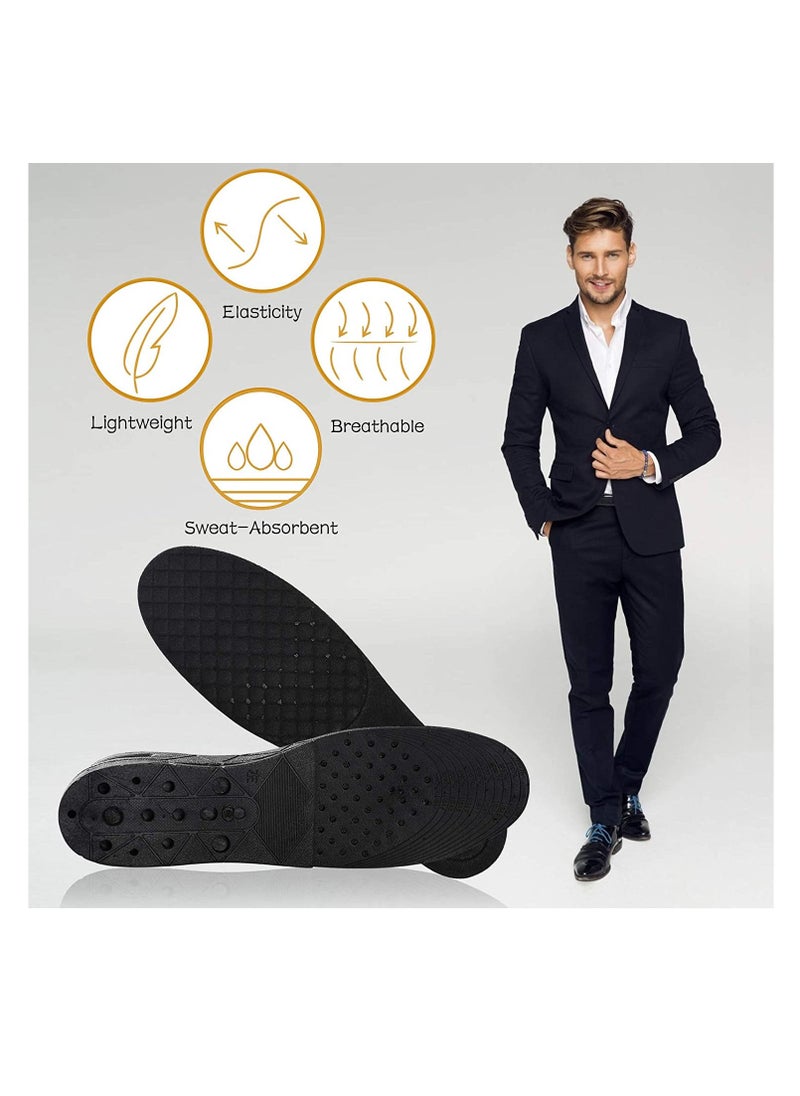 Generic - 4-Layer Unisex Height Hight Increase Shoe Insoles Lifts for Men Women Shoe Pad Lift Kit Air Cushion Heel Inserts 4 Layer(3.54"/9cm) - Image 1