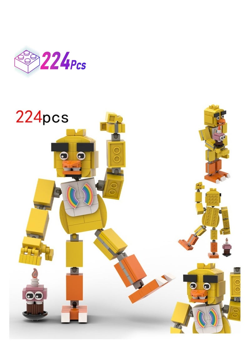 Y&D 224-Pcs Five Nights At Freddy's Model Building Block Set 