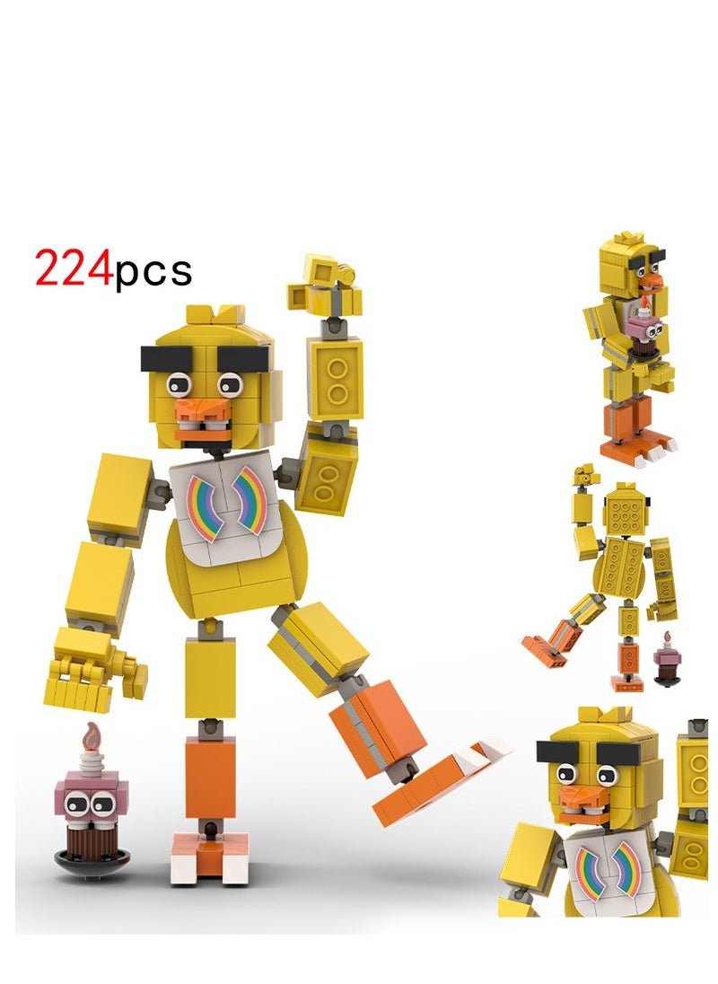Y&D - مجموعة مكعبات بناء نموذجية من لعبة Five Nights At Freddy's مكونة من 224 قطعة - Image 1
