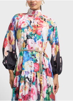 Khizana Floral Print Dress  - Image 3