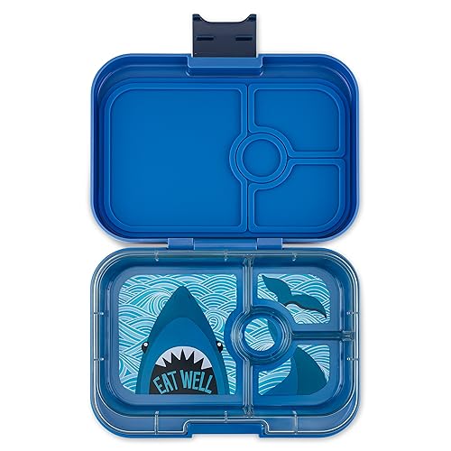Yumbox Panino Leakproof Bento Lunch Box Container for Kids & Adults (Surf Blue Shark) - Image 1