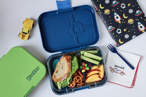 Yumbox Panino Leakproof Bento Lunch Box Container for Kids & Adults (Surf Blue Shark) - Image 4