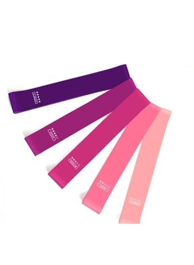 yongsheng 5-Piece Resistance Loop Exercise Bands With Carry Bag Set- Exercise Workout Resistance Bands - Exercise Loops - Workout Flexbands for Stretching, Physical Therapy, Rehab, Home Fitness and Muscle Activation - Image 4