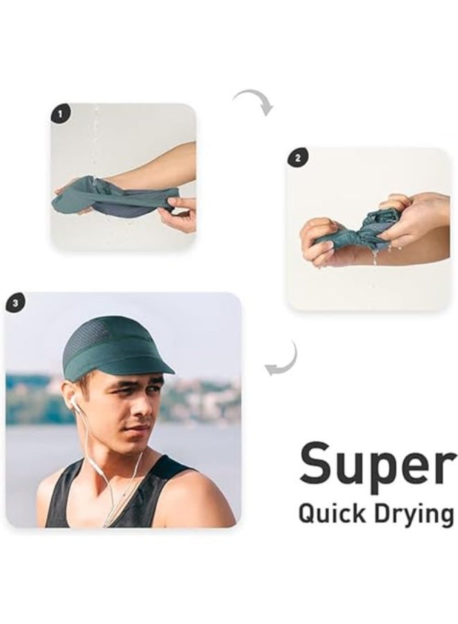 LAMAY Cycling Caps, Under Helmet Bike Hat Sweat Wicking Sunproof Hat (Size : Green) - Image 5