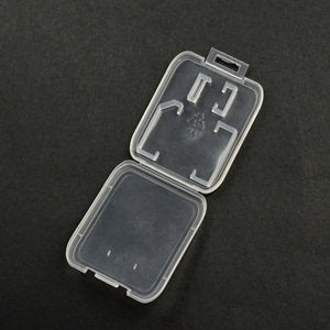 eTECH Collection 25 Pack Clear Plastic SD/SDHC/SDXC/MicroSD/MicroSDHC/MicroSDXC Memory Card Case Holder for SanDisk/Kingston/Transcend/Samsung (Case Only, Memory Card Not Included) - Image 3