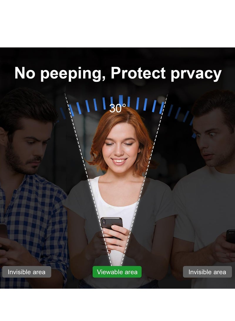 BORTONY Google Pixel 9 Pro XL Privacy Tempered Glass Film   Pack of 2 Anti-Spy Privacy Screen Protector Anti-Scratch  9H Hardness Black Edge Privacy Glass For Google Pixel 9 Pro XL - Image 2