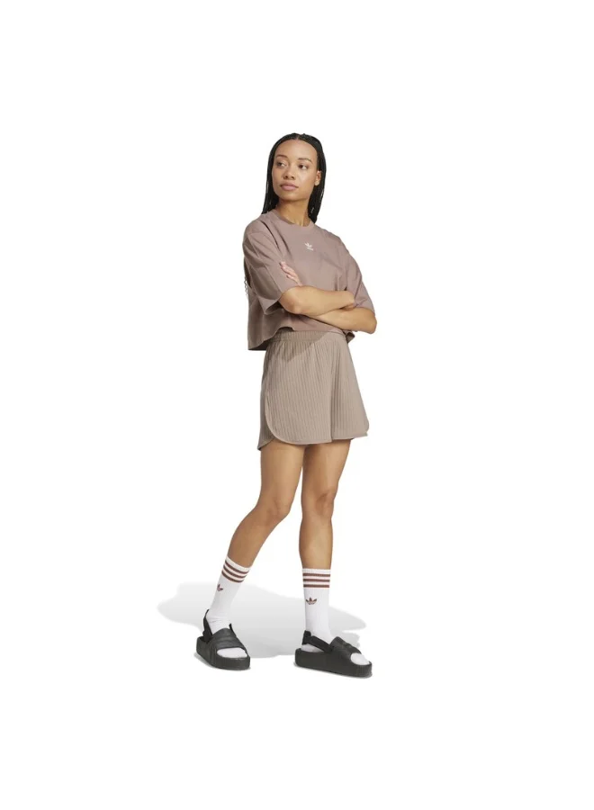 Adidas ESS WR S SSHORT Brown Originals Women SHORTS