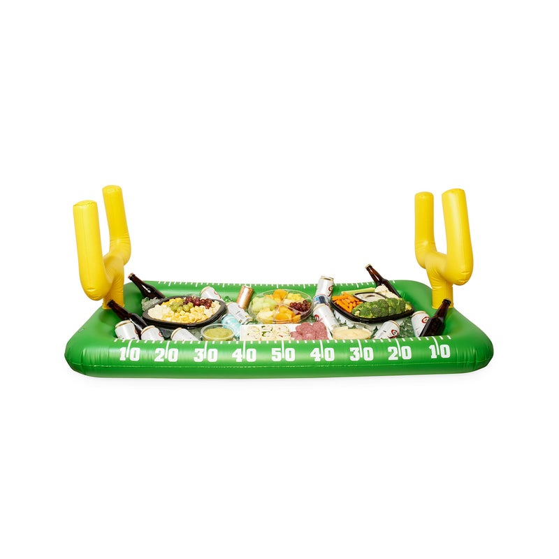 TrueZoo Football Field Inflatable Cooler for Parties Drink Cooler Party Supplies Pool Party Decorations 52x 28 Set of 1