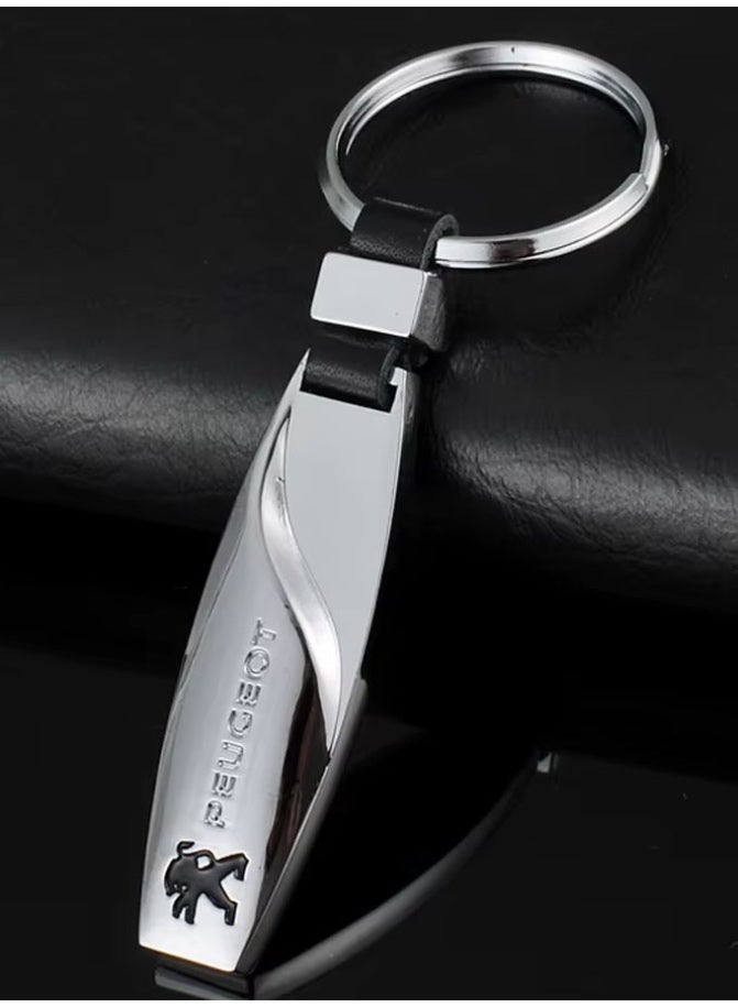 PEUGEOT Metal keychain with  Peugeot car design strong and durable key chain