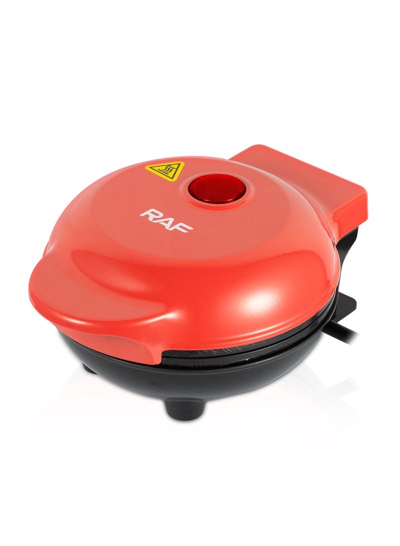 آر إيه أف ماكينة صنع الوافل للتدفئة المنزلية على الوجهين، ماكينة الإفطار متعددة الوظائف، ماكينة الخبز - Image 4