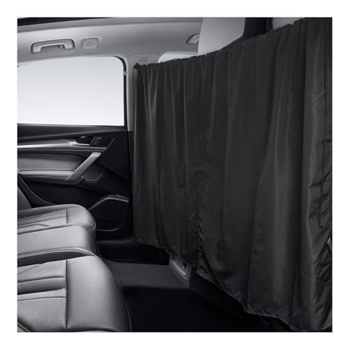 Ohleats Car Divider Curtain Automotive Privacy Blackout Divider Curtain for Sleeping Camping Removable Vehicle Sunshade Screen Blocks Heat UV Rays Universal Car Accessories - Image 1
