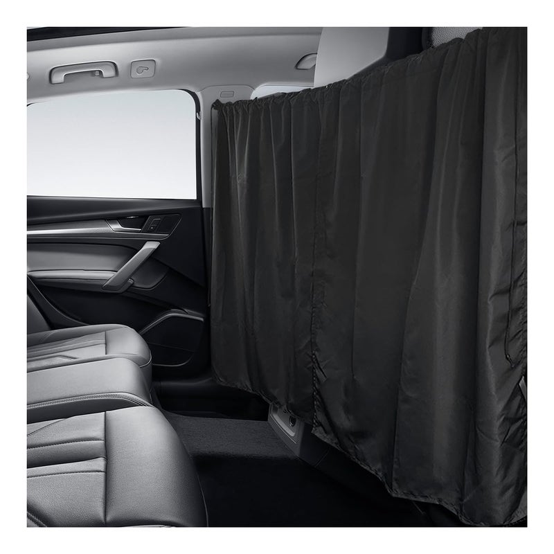 Ohleats Car Divider Curtain Automotive Privacy Blackout Divider Curtain for Sleeping Camping Removable Vehicle Sunshade Screen Blocks Heat UV Rays Universal Car Accessories - Image 3