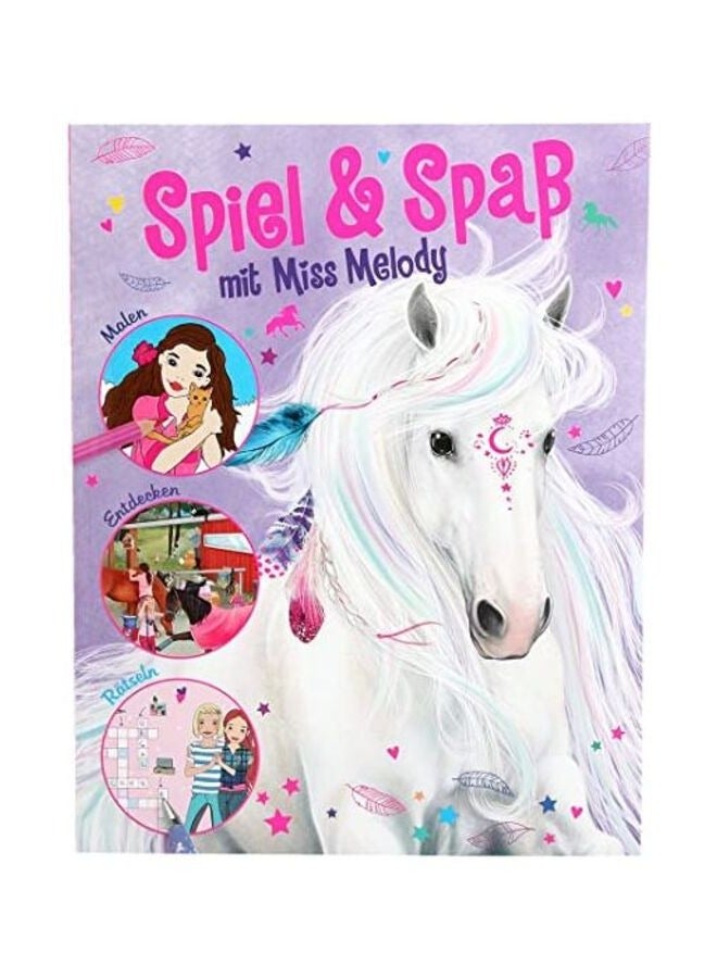 TopModel Miss Melody Doodle Book - Image 1