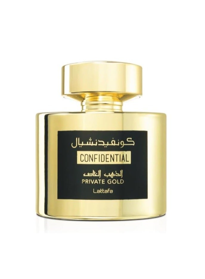 لطافة او دي بارفان كونفيدينتال برايفت جولد للجنسين من لطافة - 100 مل - Image 3