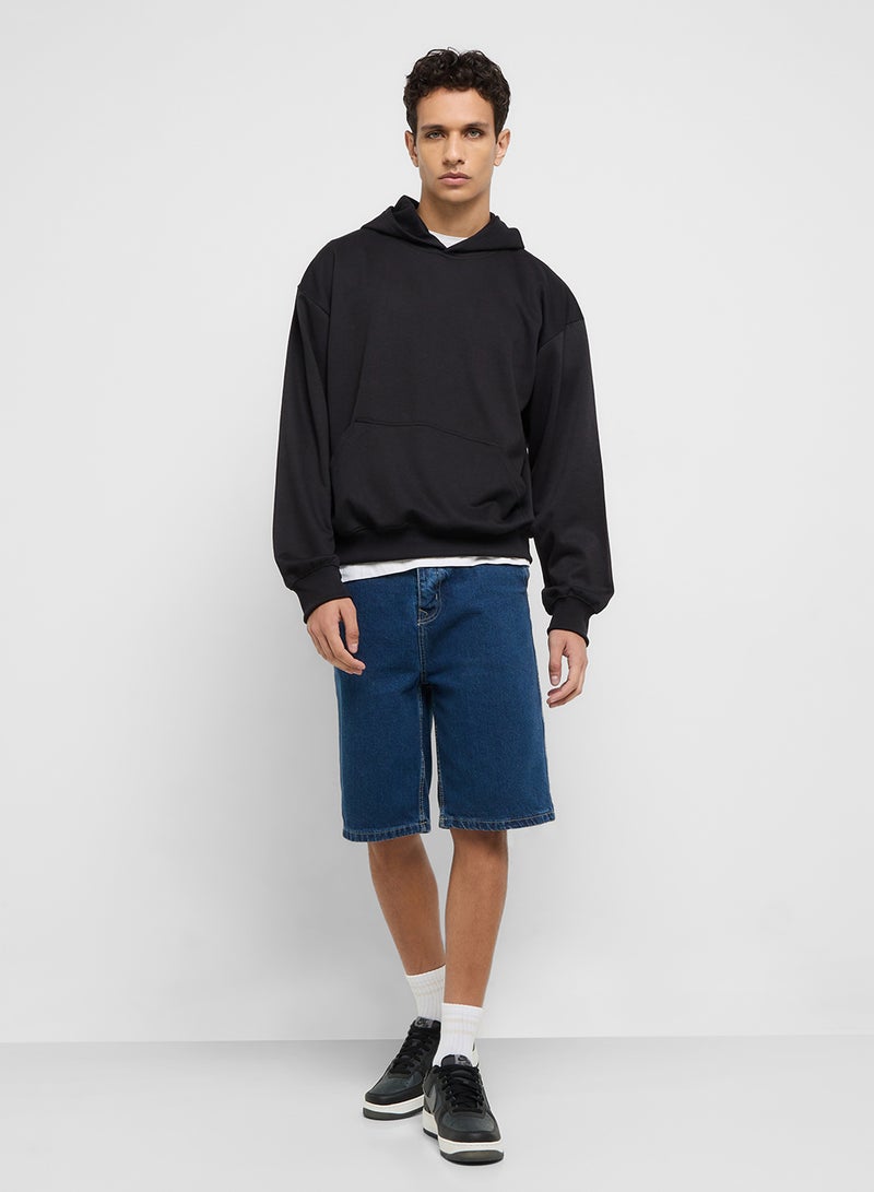 Seventy Five Oversized Basic Graphic Hoodie  - Image 4
