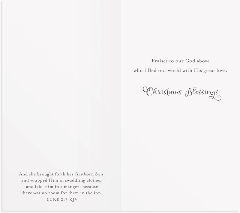 DaySpring  Little Inspirations  O Come Let Us Adore Him  16 Christmas Boxed Cards KJV 10369 - Image 3