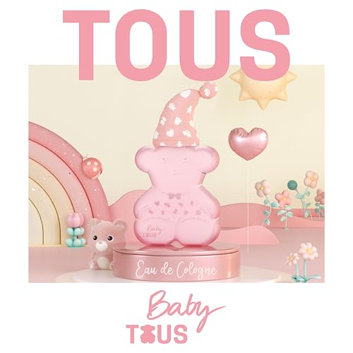 TOUS Baby Cologne for Girls Floral Fresh Powdery Perfume Gentle Scent for Babies Toddlers Ideal Baby Gift 34 Fl Oz - Image 3