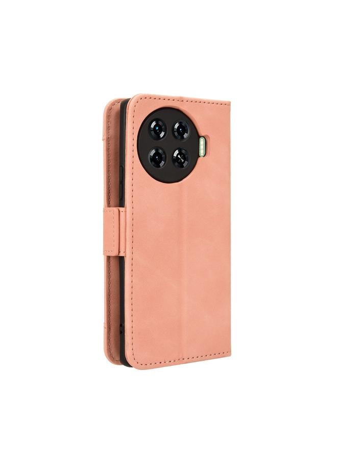erorex Case For Tecno Spark 20 Pro+ 4G KJ7 Skin Feel Calf Texture Card Slots Leather Phone Case - Image 3