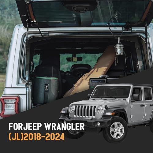 Jetuplusllc Rear Window Handle Compatible with Jeep Wrangler (JL) 2018-2024, Jeep Wrangler 4xe Trunk Rear Window Grip Handle - Image 3