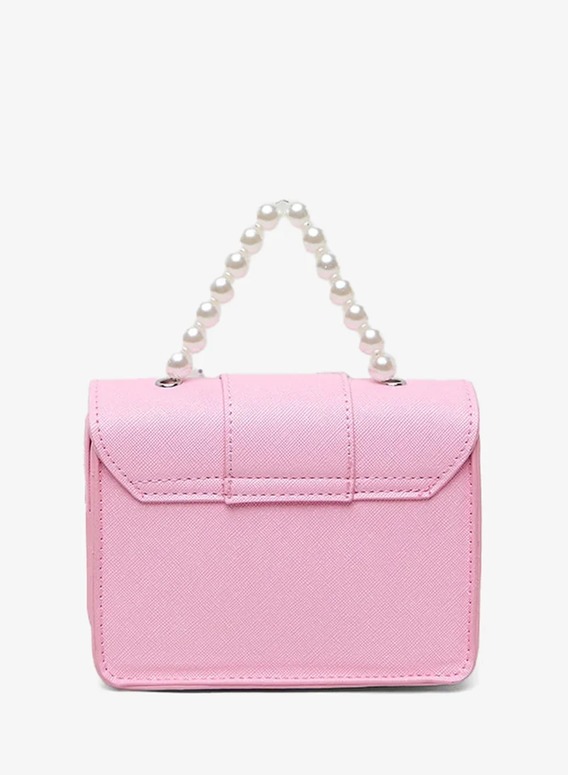R&b Bow Detail Top Handle Bag