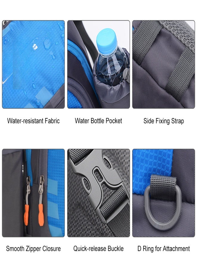 JUNLETU Men Women Sling Backpack Chest Crossbody Bag Shoulder Bag Travel Sports Gym Daypack - Image 5