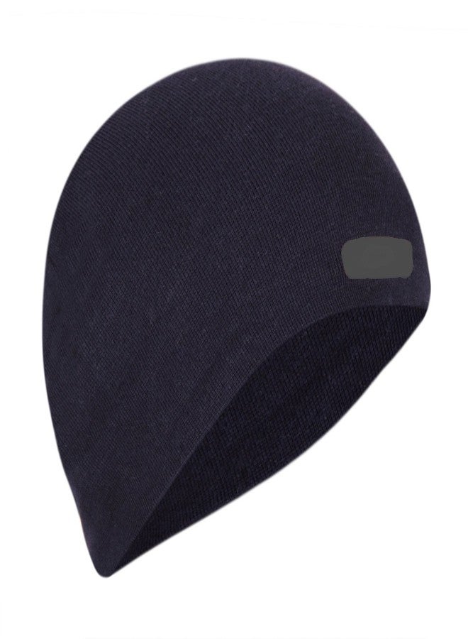 SAIFPRO Cotton Helmet Skull Cap (Black) for Boys Mens - Image 1