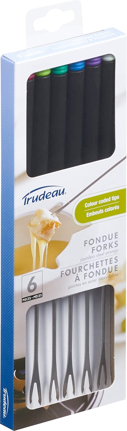 Trudeau Meat Fondue Forks Set of 6 - Image 3