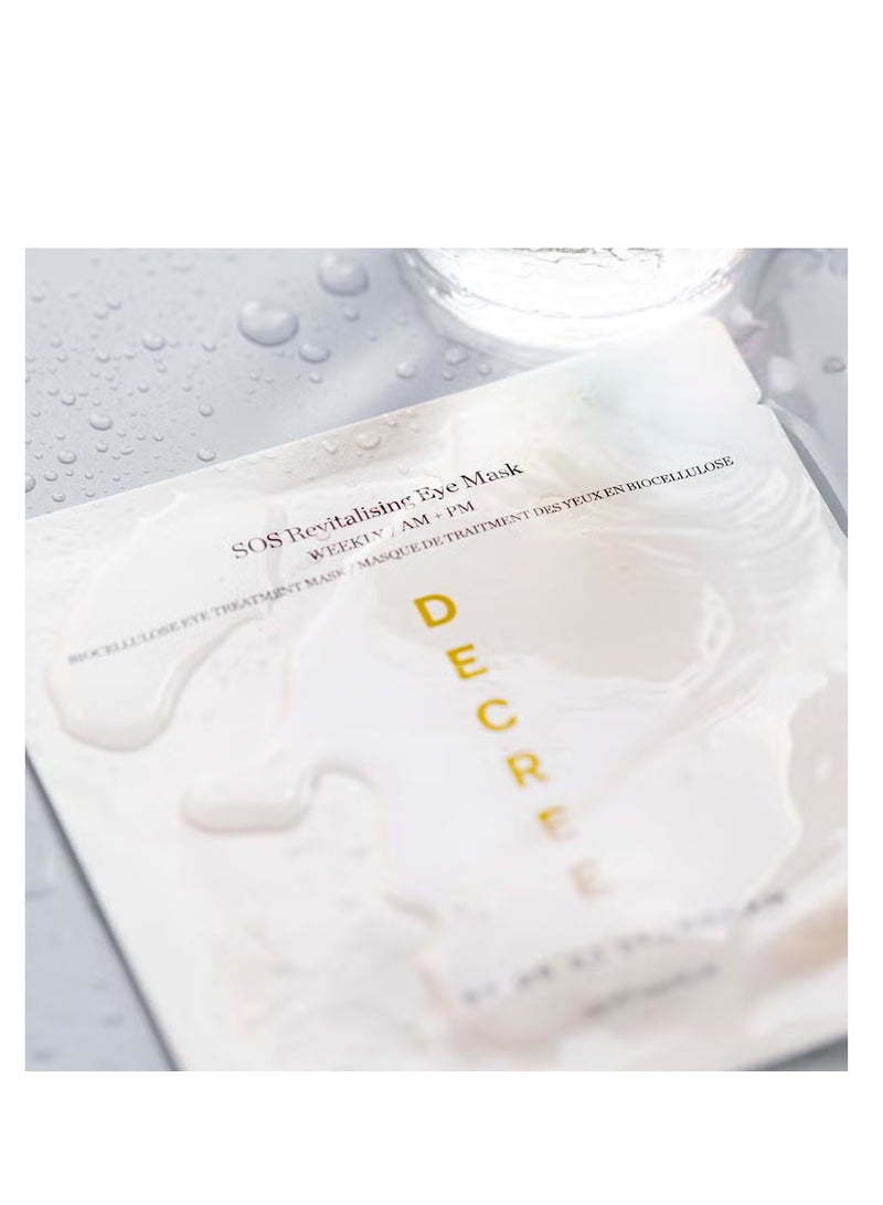 Decree SOS Revitalising Eye Masks 6 Masks - Image 2