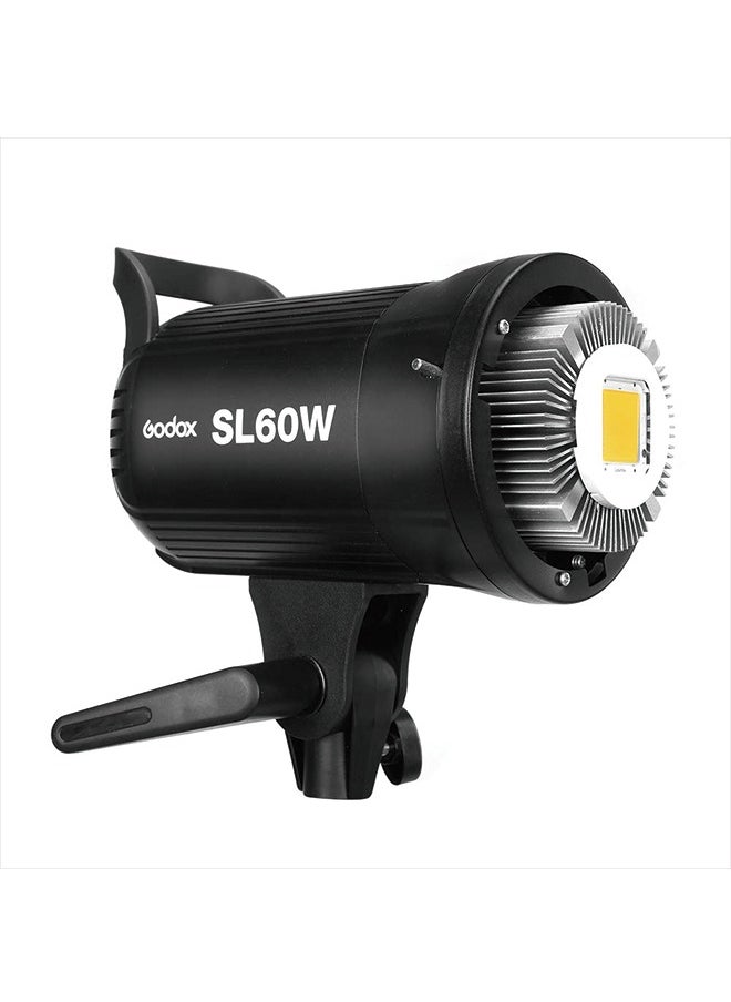 جودوكس - Godox SL-60W CRI 95+ LED فيديو ضوئي SL60W أبيض 5600K إصدار 60WS Bowens Mount + جهاز تحكم عن بعد + عاكس - Image 1