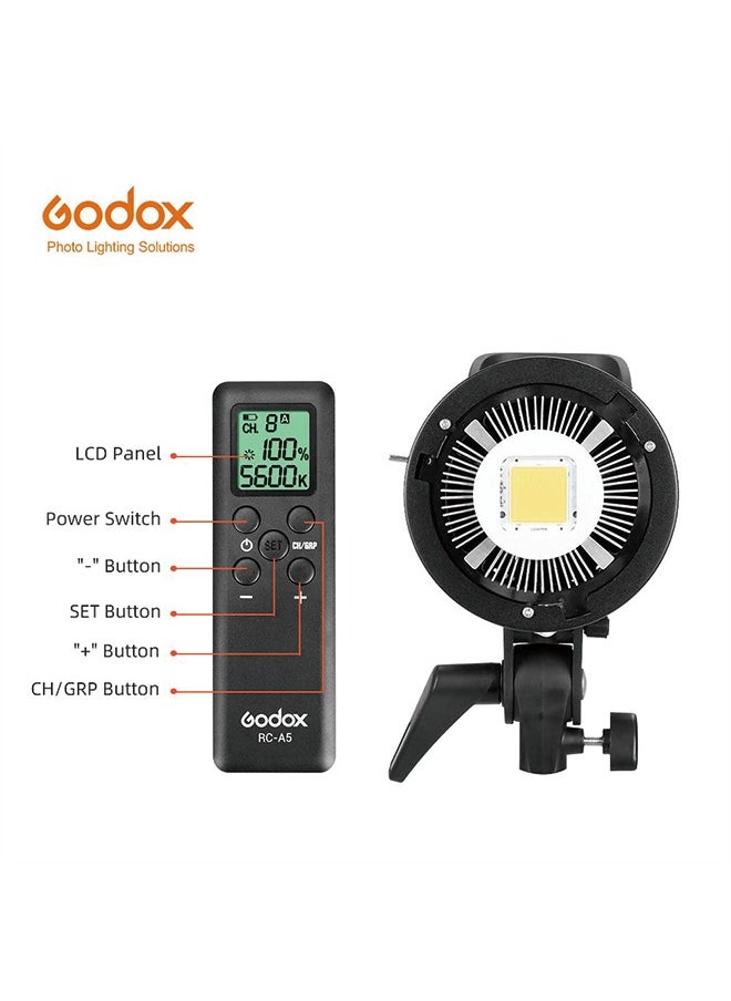 جودوكس - Godox SL-60W CRI 95+ LED فيديو ضوئي SL60W أبيض 5600K إصدار 60WS Bowens Mount + جهاز تحكم عن بعد + عاكس - Image 1