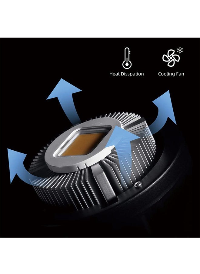 جودوكس - Godox SL-60W CRI 95+ LED فيديو ضوئي SL60W أبيض 5600K إصدار 60WS Bowens Mount + جهاز تحكم عن بعد + عاكس - Image 1