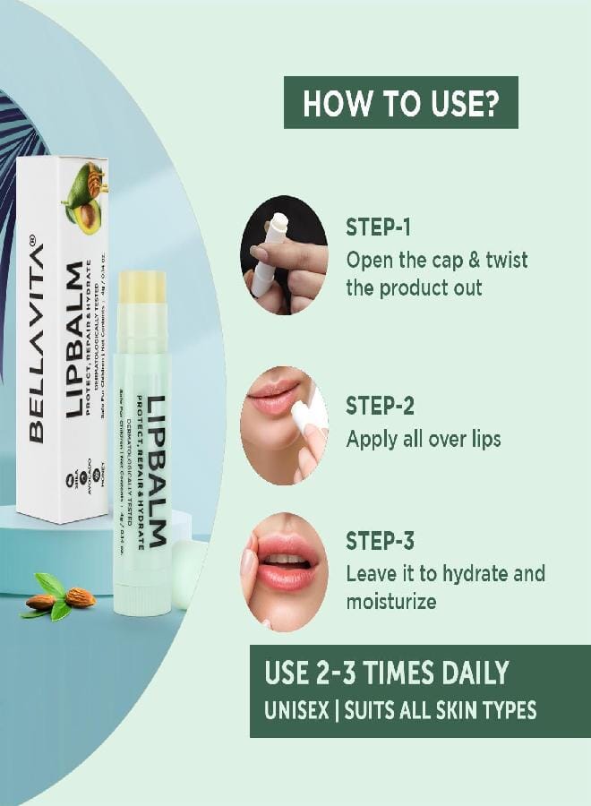 Generic Bella Vita Organic NicoLips Lip Scrub & NicoBalm Lip Balm Combo for Dry, Chapped & Dark Lips Remover Treatment, 20g 5g  - Image 5