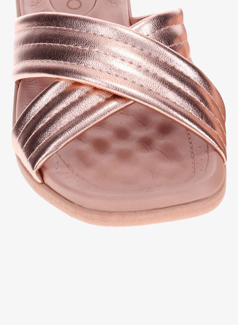 Beira Rio Gold Heels Sandal for Women – Stylish Ladies Heel Sandals & Sling Back Heels for Girls for Women | Best Price UAE