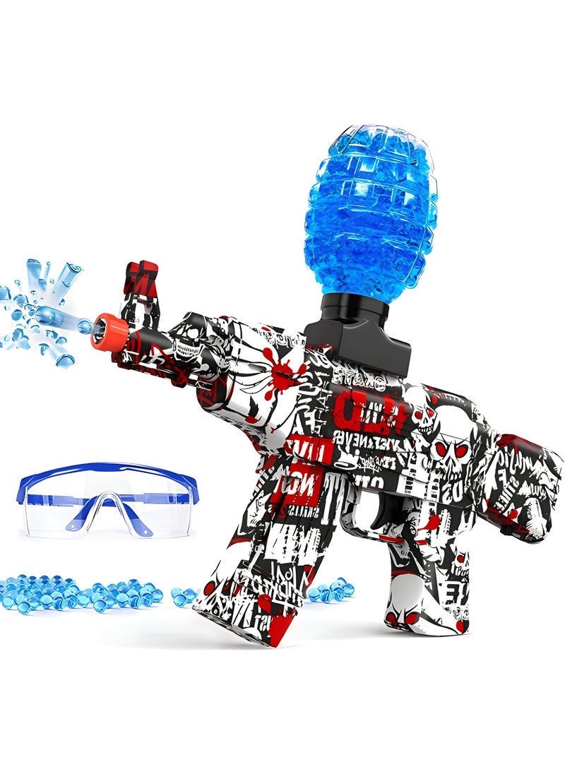 MAGIC VAULT Electrical Gel Blaster AKM-47 Toy Gun, Splatter Ball Blaster Rechargeable Shooting Game Toy for Boys, Toys for Outdoor Activities  - Image 1