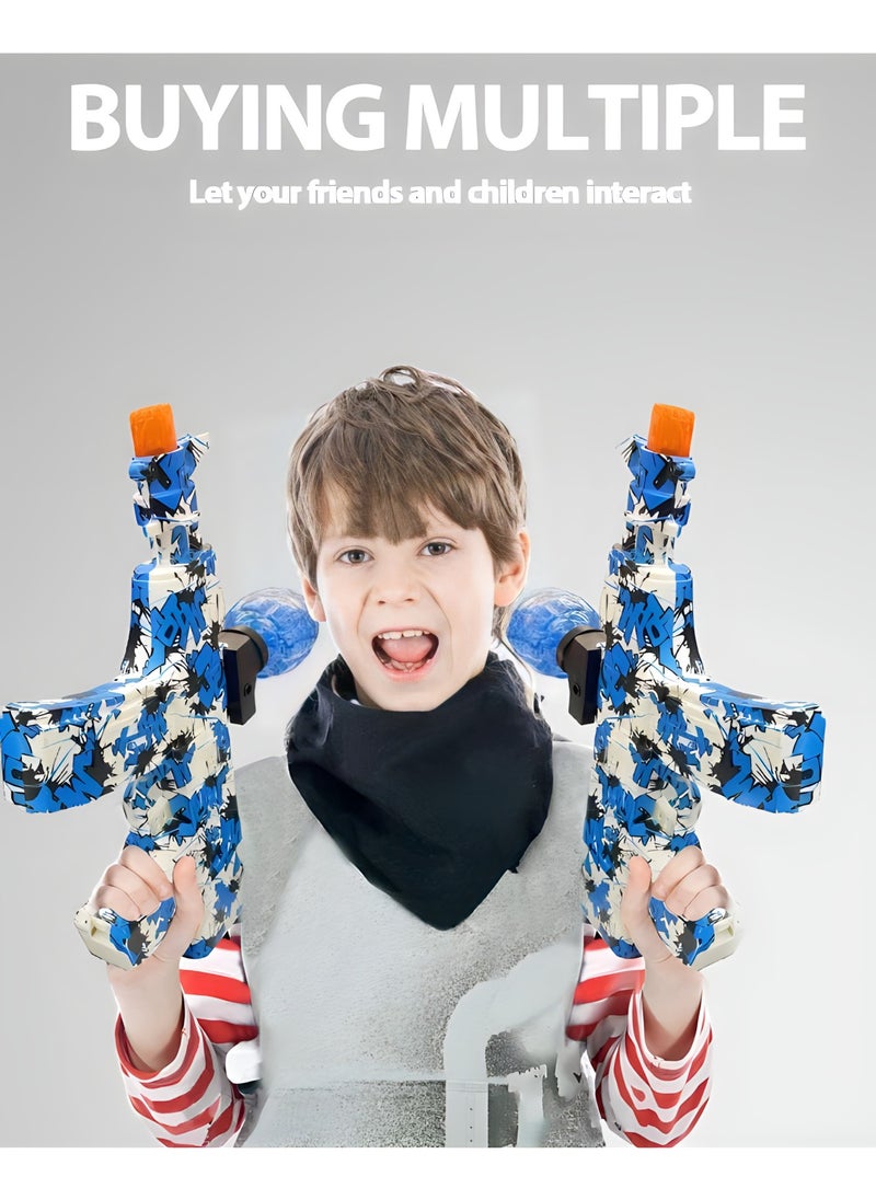 MAGIC VAULT Electrical Gel Blaster AKM-47 Toy Gun, Splatter Ball Blaster Rechargeable Shooting Game Toy for Boys, Toys for Outdoor Activities  - Image 3